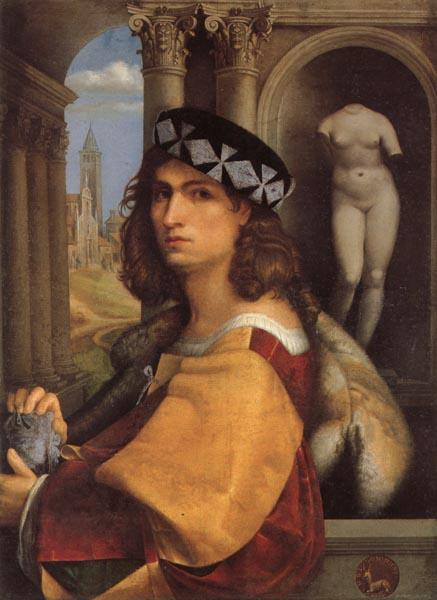 CAPRIOLO, Domenico Portrait of a Gentleman Sweden oil painting art